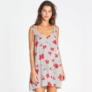 Billabong High Tied Dress Mini Floral Small